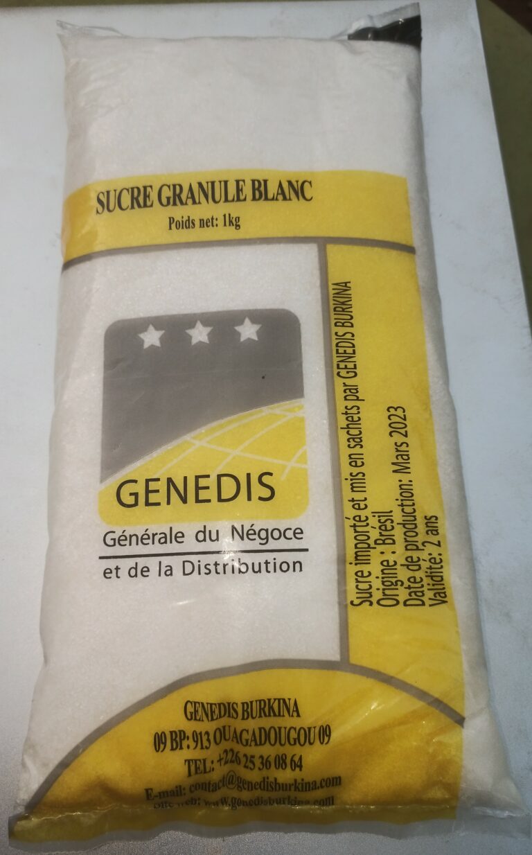 Sucre de GENEDIS disponible pour le mois de RAMADAN